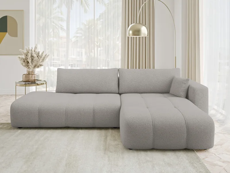 Flo Sovesofa med chaiselong 4-personers - Hvid - Møbler - Sofaer - Sovesofaer