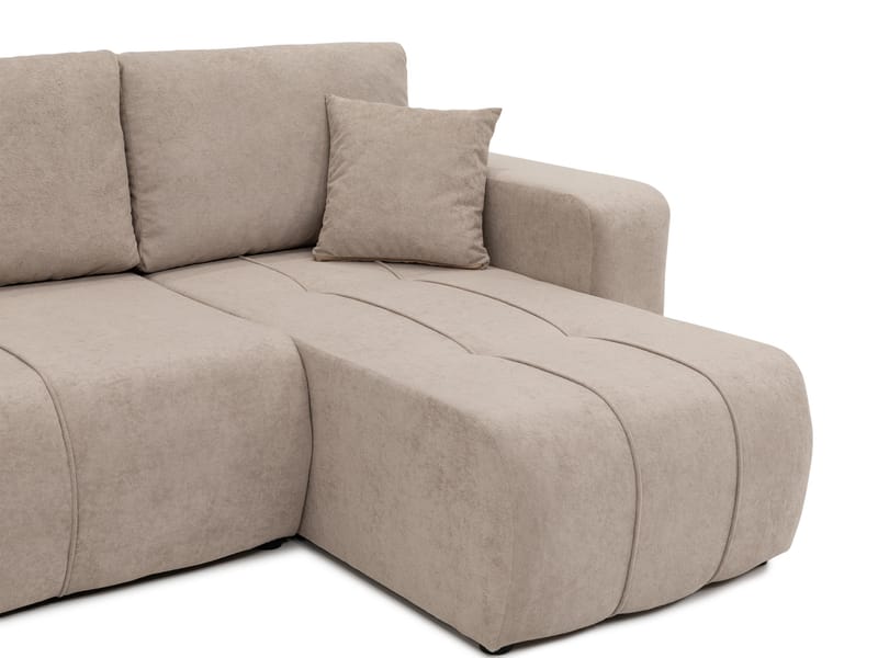 Flo Sovesofa med dobbelt chaiselong 4-personers - Hvid - Møbler - Sofaer - Sovesofaer