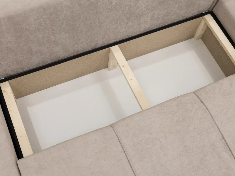 Flo Sovesofa med dobbelt chaiselong 4-personers - Hvid - Møbler - Sofaer - Sovesofaer