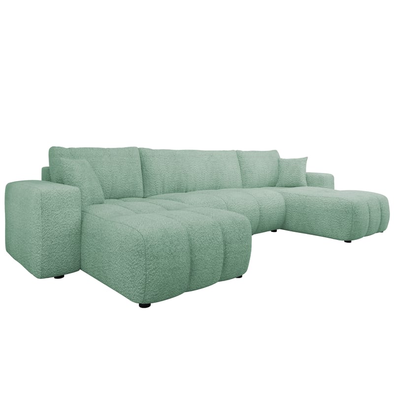 Flo Sovesofa med dobbelt chaiselong 4-personers - Hvid - Møbler - Sofaer - Sovesofaer