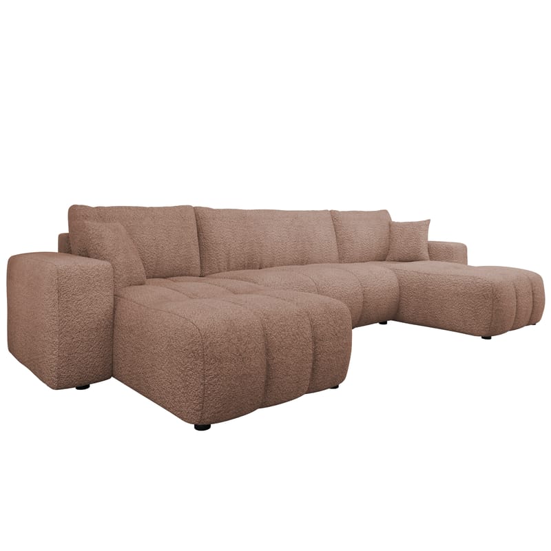 Flo Sovesofa med dobbelt chaiselong 4-personers, Hvid