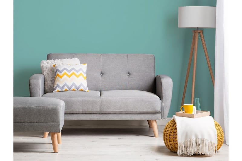 Florli sovesofa 155 cm - Grå - Møbler - Sofaer - Sovesofaer