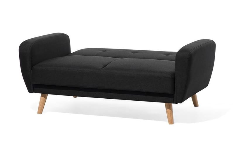 Florli sovesofa 155 cm - Sort - Møbler - Sofaer - Sovesofaer