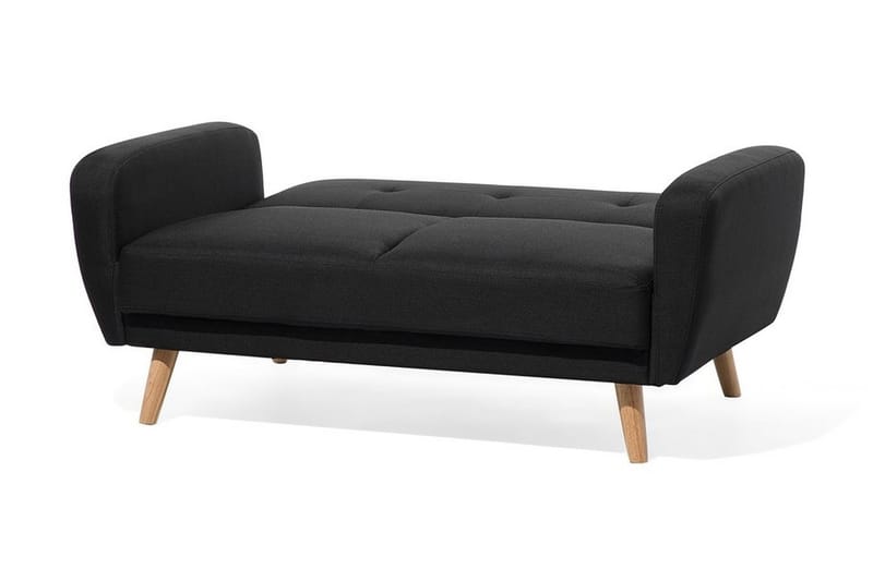 Florli sovesofa 155 cm - Sort - Møbler - Sofaer - Sovesofaer