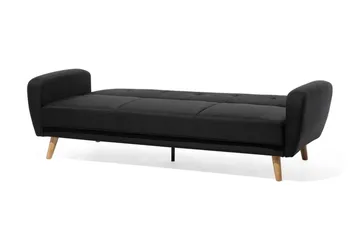 Florli sovesofa 214 cm - Sort - Møbler - Sofaer - Sovesofaer