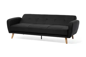 Florli sovesofa 214 cm - Sort - Møbler - Sofaer - Sovesofaer