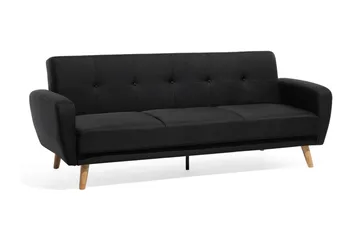Florli sovesofa 214 cm - Sort - Møbler - Sofaer - Sovesofaer