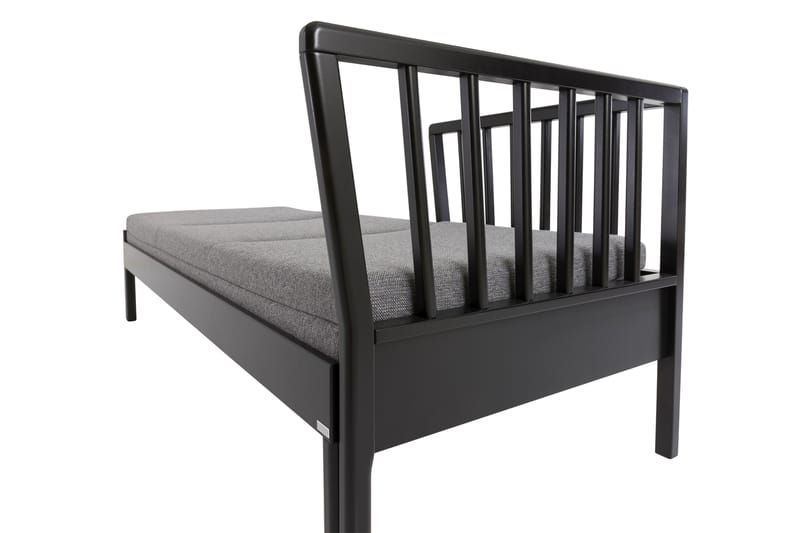 Franz Sovesofa Stel 200 cm Sort - Møbler - Sofaer - Sovesofaer