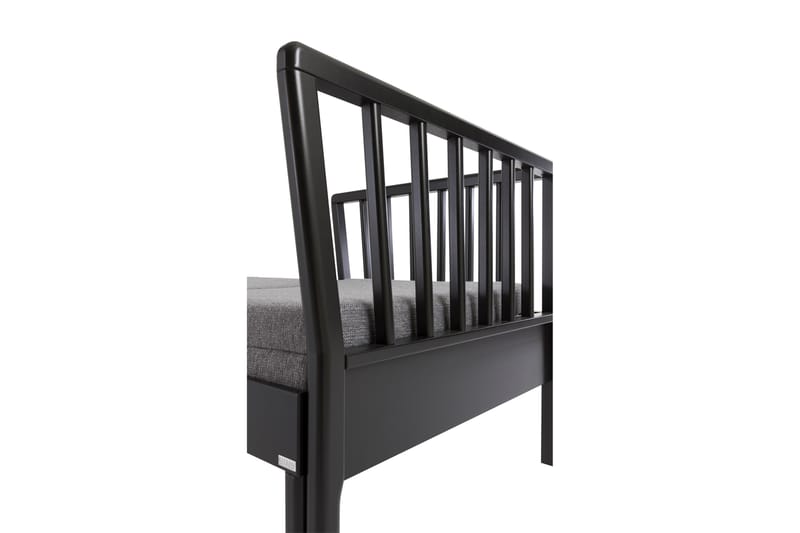 Franz Sovesofa Stel 200 cm Sort - Møbler - Sofaer - Sovesofaer