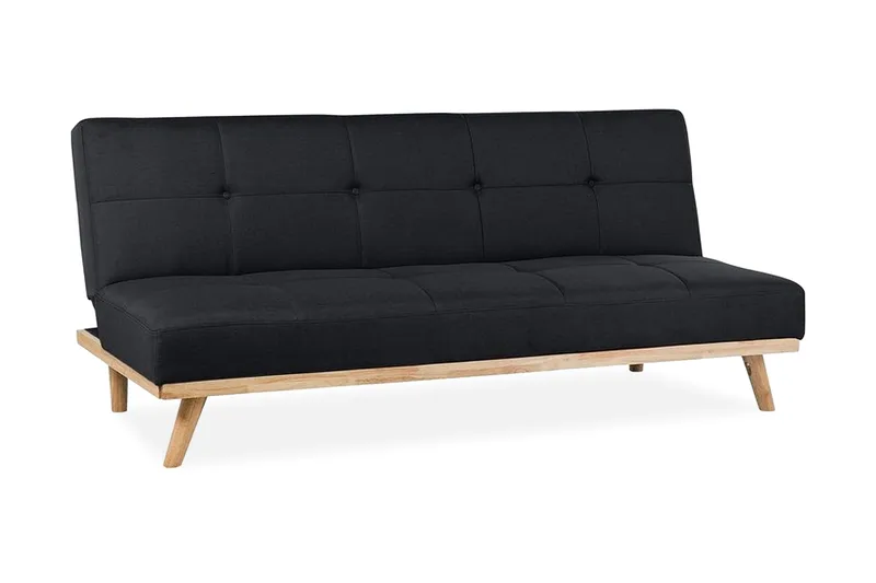 Froya sovesofa 183 cm, Sort