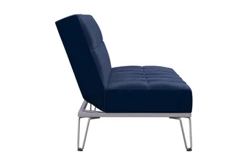 Elle Futon Velour/Blå - Novogratz - Møbler - Sofaer - Sovesofaer - Futon - Futon sofa