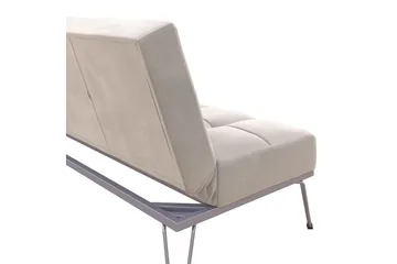 Elle Futon Velour/Grå - Novogratz - Møbler - Sofaer - Sovesofaer - Futon - Futon sofa