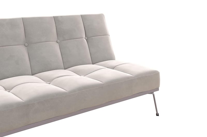 Elle Futon Velour/Grå - Novogratz - Sovesofaer - Futon sofa