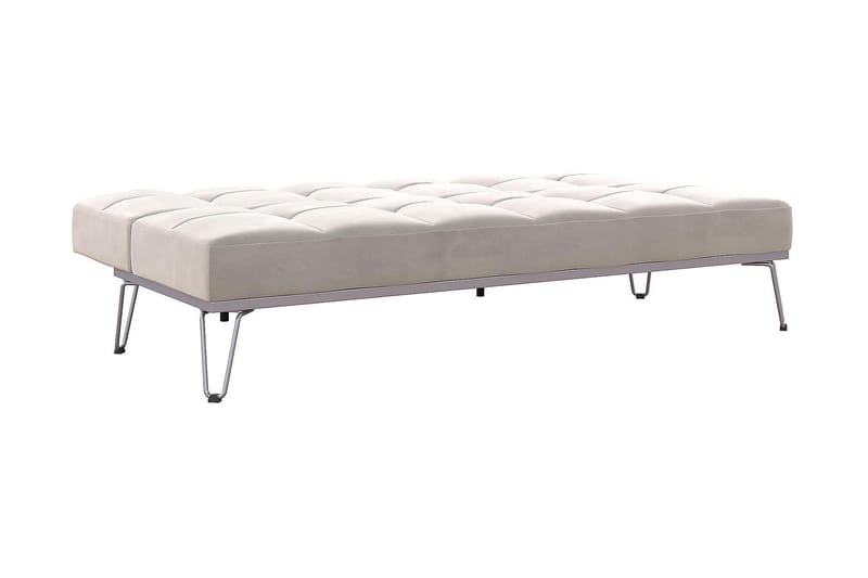 Elle Futon Velour/Grå - Novogratz - Sovesofaer - Futon sofa