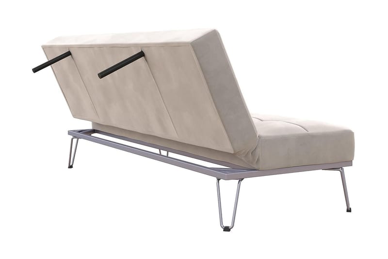 Elle Futon Velour/Grå - Novogratz - Sovesofaer - Futon sofa