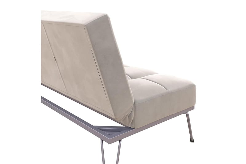 Elle Futon Velour/Grå - Novogratz - Sovesofaer - Futon sofa