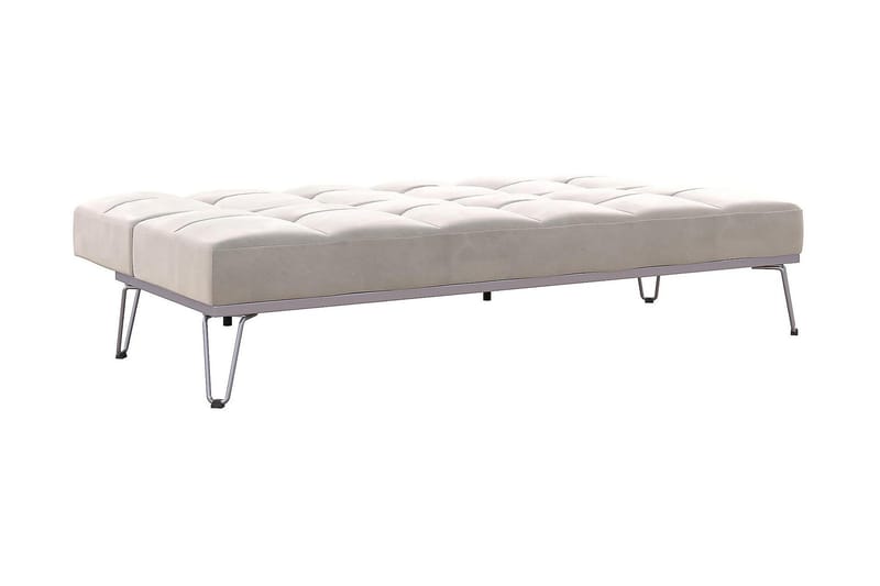 Elle Futon Velour/Grå - Novogratz - Møbler - Sofaer - Sovesofaer - Futon - Futon sofa