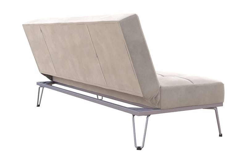 Elle Futon Velour/Grå - Novogratz - Møbler - Sofaer - Sovesofaer - Futon - Futon sofa