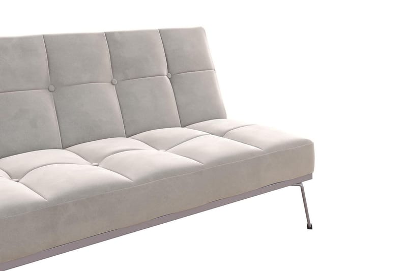 Elle Futon Velour/Grå - Novogratz - Møbler - Sofaer - Sovesofaer - Futon - Futon sofa