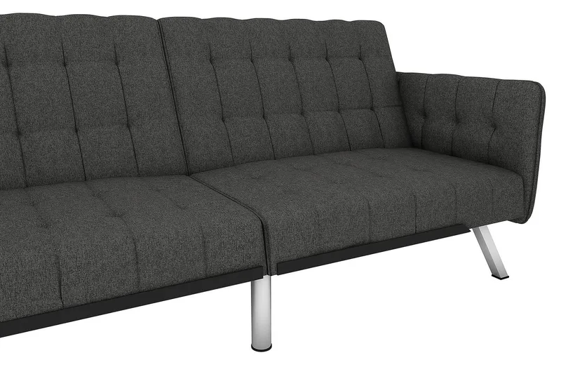 Emily Futon Linnedgrå - Dorel Home - Møbler - Sofaer - Sovesofaer - Futon - Futon sofa