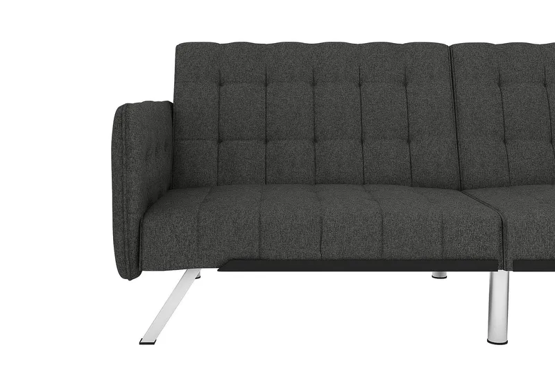 Emily Futon Linnedgrå - Dorel Home - Møbler - Sofaer - Sovesofaer - Futon - Futon sofa