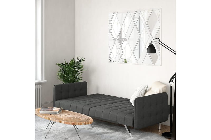 Emily Futon Linnedgrå - Dorel Home - Møbler - Sofaer - Sovesofaer - Futon - Futon sofa