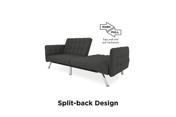 Emily Futon Linnedgrå - Dorel Home - Møbler - Sofaer - Sovesofaer - Futon - Futon sofa
