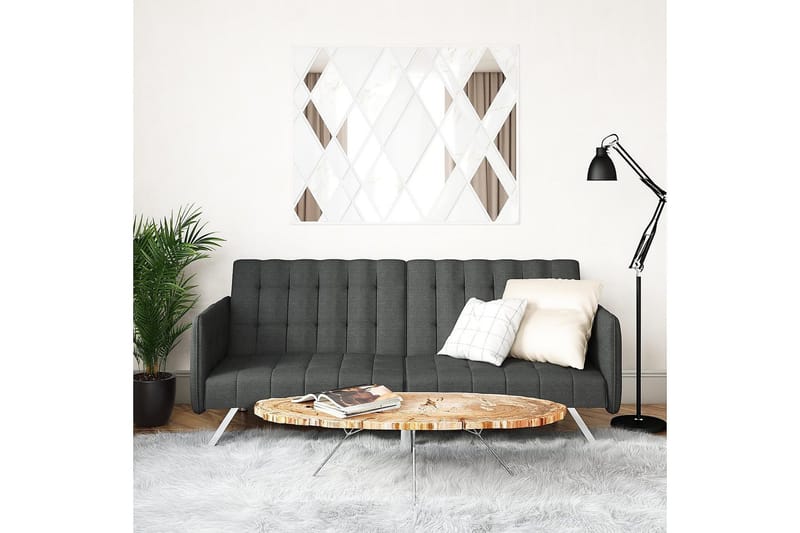Emily Futon Linnedgrå - Dorel Home - Møbler - Sofaer - Sovesofaer - Futon - Futon sofa