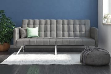 Emily Futon Linnedgrå - Dorel Home - Møbler - Sofaer - Sovesofaer - Futon - Futon sofa