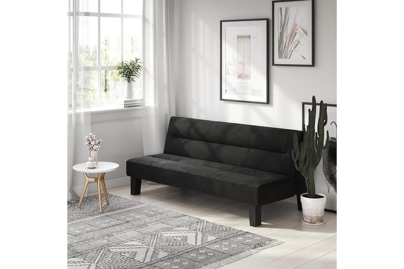 Kebo Futon Sort - Dorel Home - Sovesofaer - Futon sofa