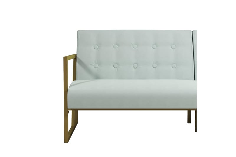 Lexington Futon Teal - CosmoLiving - Sovesofaer - Futon sofa