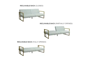 Lexington Futon Teal - Møbler - Sofaer - Sovesofaer - Futon - Futon sofa