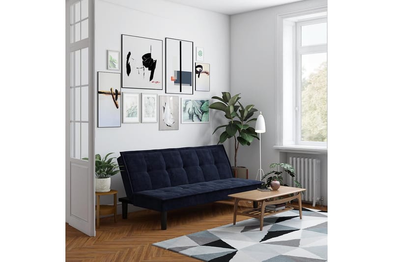 Otis Futon Blå - Dorel Home - Sovesofaer - Futon sofa