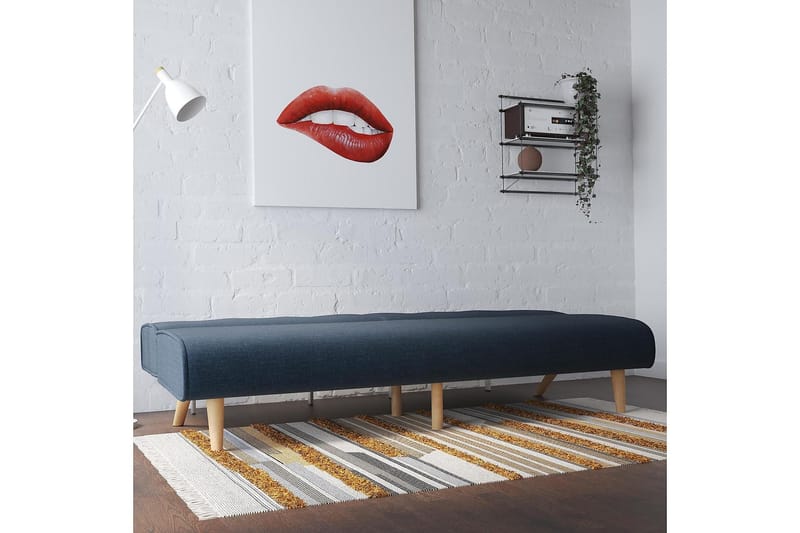 Palm Springs Futon Blå - Novogratz - Møbler - Sofaer - Sovesofaer - Futon - Futon sofa