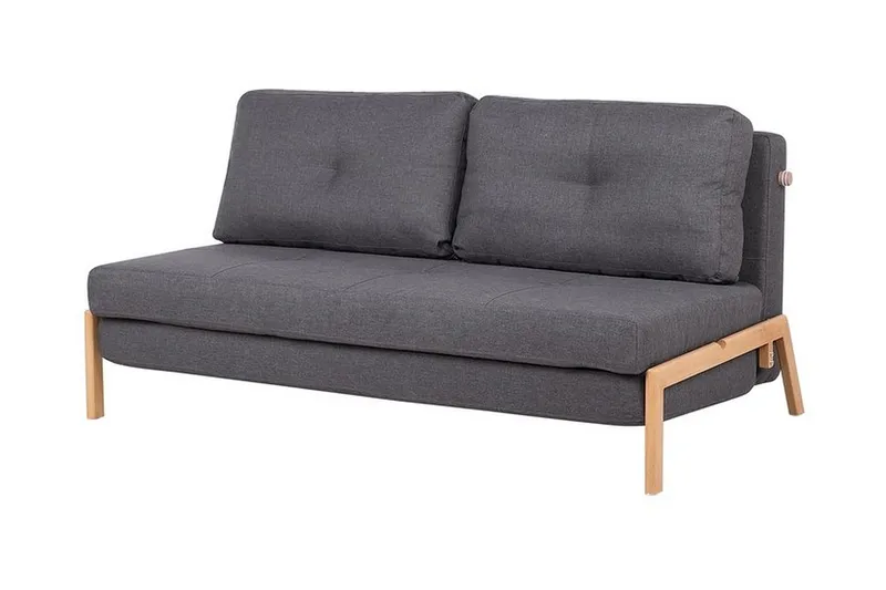 Wigwig sovesofa - Grå - Møbler - Sofaer - Sovesofaer - Futon - Futon sofa