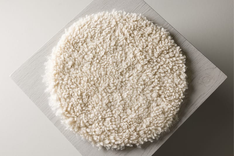 Katy Stole hynde - Hvit - Tekstiler - Sædehynder