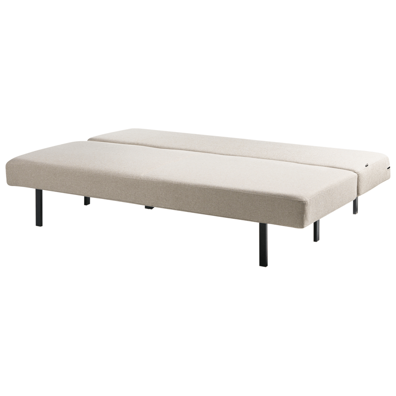 Sovesofa Roykka - Beige - Møbler - Sofaer - Sovesofaer - 3 personers sovesofa
