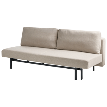 Sovesofa Roykka - Beige - Møbler - Sofaer - Sovesofaer - 3 personers sovesofa