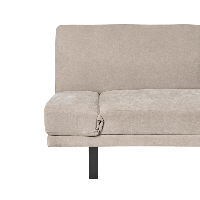 Sovesofa York Chenille - Lys beige - Møbler - Sofaer - Sovesofaer - 2 personers sovesofa