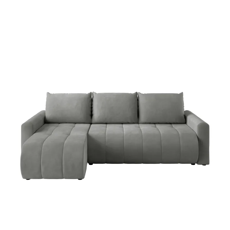 Fynrican 3-personers sovesofa med chaiselong - grå - Møbler - Sofaer - Sovesofaer