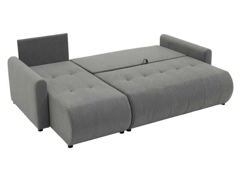 Fynrican 3-personers sovesofa med chaiselong - Polo 875 (brun) - Møbler - Sofaer - Sovesofaer