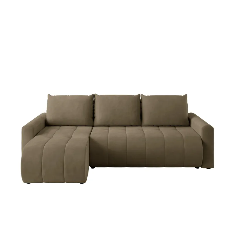 Fynrican 3-personers sovesofa med chaiselong, Polo 875 (brun)