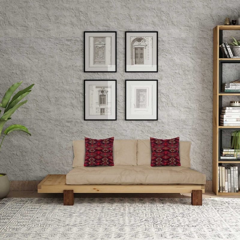 Fynros 2-personers Sovesofa - Natur - Møbler - Sofaer - Sovesofaer