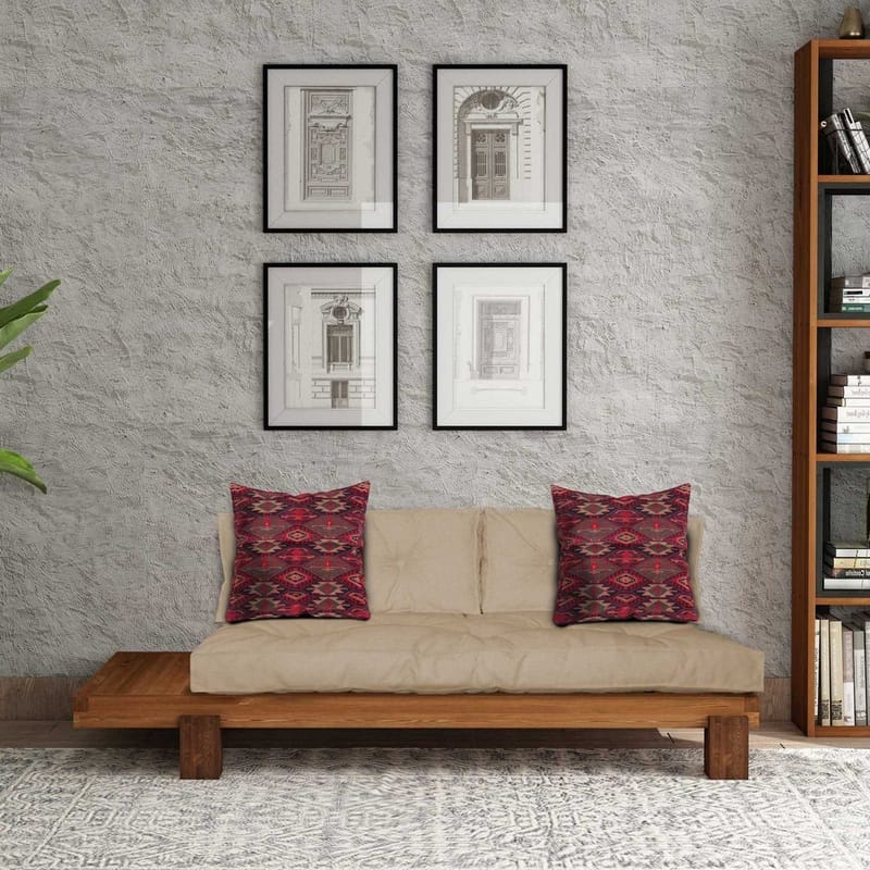 Fynros 2-personers Sovesofa - Natur/Lysebrun - Møbler - Sofaer - Sovesofaer