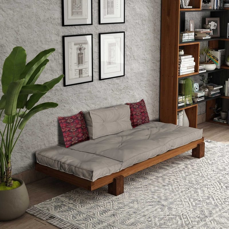 Fynros 2-personers Sovesofa - Beige/Natur - Møbler - Sofaer - Sovesofaer