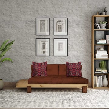 Fynros 2-personers Sovesofa - Mørkerød - Møbler - Sofaer - Sovesofaer