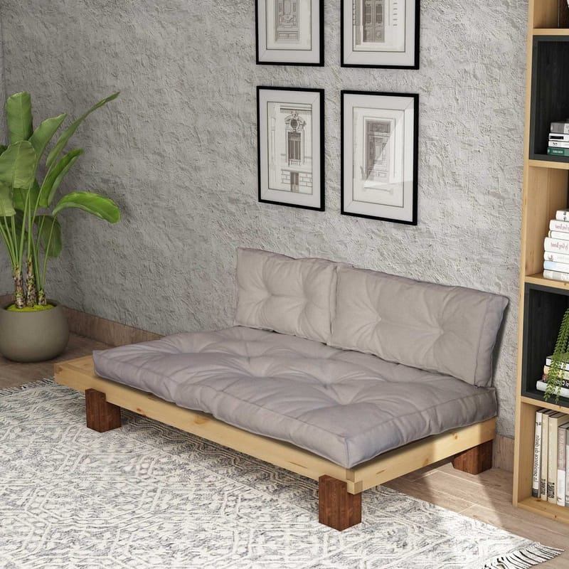 Fynros 2-personers Sovesofa - Beige/Natur - Møbler - Sofaer - Sovesofaer