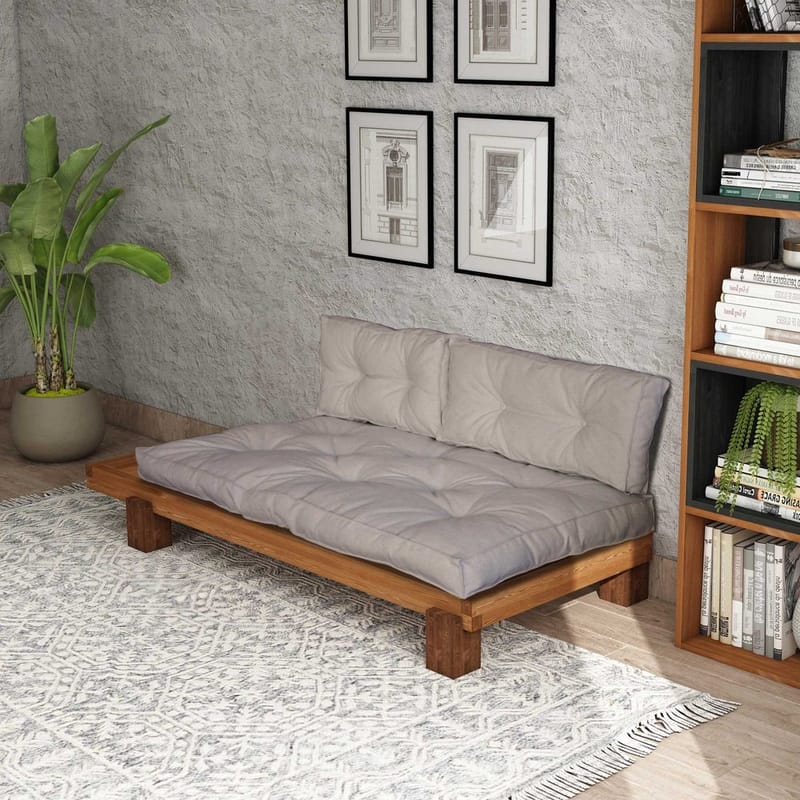 Fynros 2-personers Sovesofa - Beige/Natur - Møbler - Sofaer - Sovesofaer