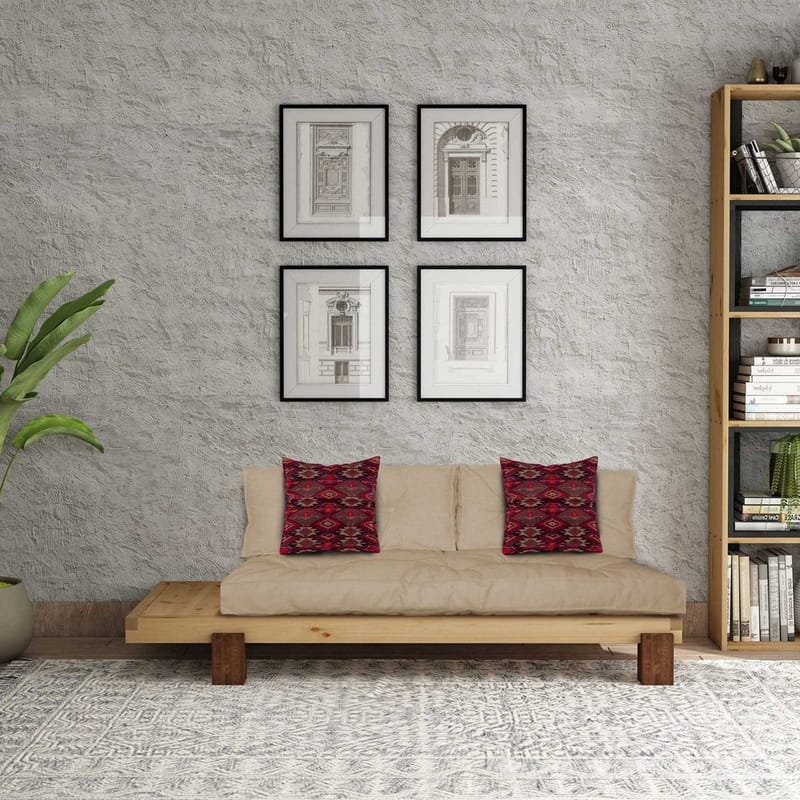 Fynros 2-personers Sovesofa - Natur - Møbler - Sofaer - Sovesofaer