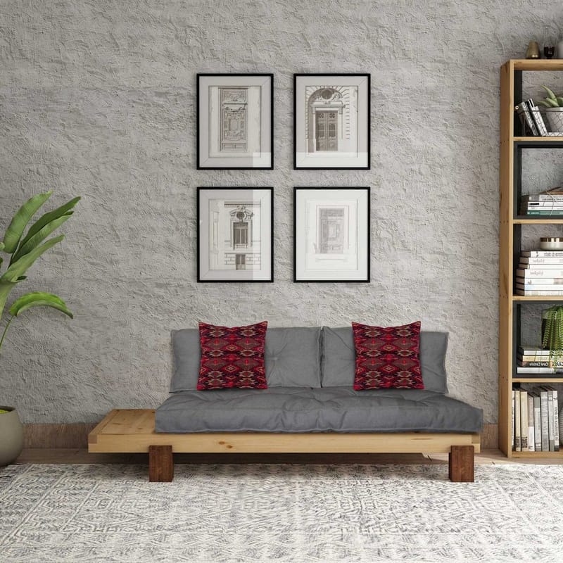 Fynros 2-personers Sovesofa - Grå - Møbler - Sofaer - Sovesofaer